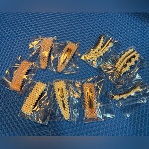 Chic Pink and Pearl Hair Clip Collection